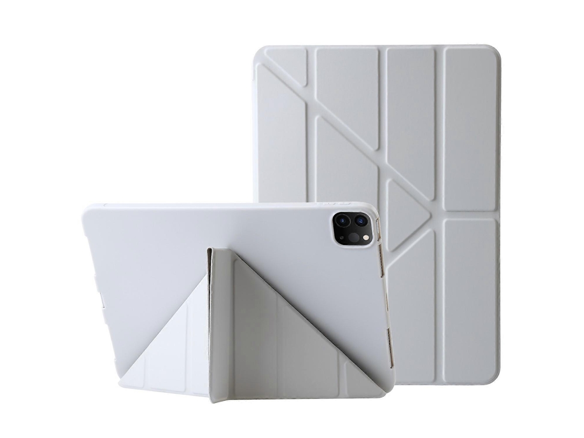 Capa Protetora Para Ipad Pro 11 Com Suporte Origami, Em Couro Pu Silicone, Função De Ativação/desativação Automática Ci Tuotuo (2024)