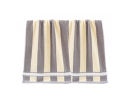 Conjunto de Toalha NEVEANCE Mão Absorventes Macias Algodão Azul - 2pcs (35x75cm)