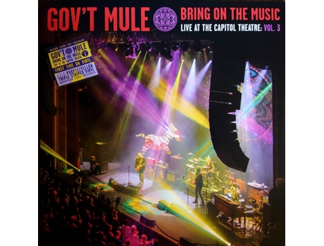 Vinil Gov`T Mule - Bring On The Music, Live At The Capitol Theatre Vol.3