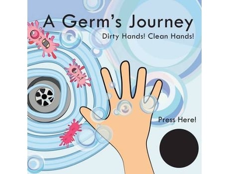 Livro a germ's journey de katie laird,sarah younie (inglês)