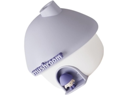 Umidificador Em Formato De Cogumelo Com Luz Noturna, 2000 Mah, Portátil, Decorativo, 300 Ml
