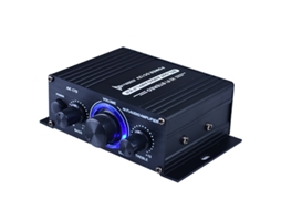 Ak 170 Mini Hifi Stereo Audio Power Amplifier 200w+200w com Entrada Rca ZYBLSSBB
