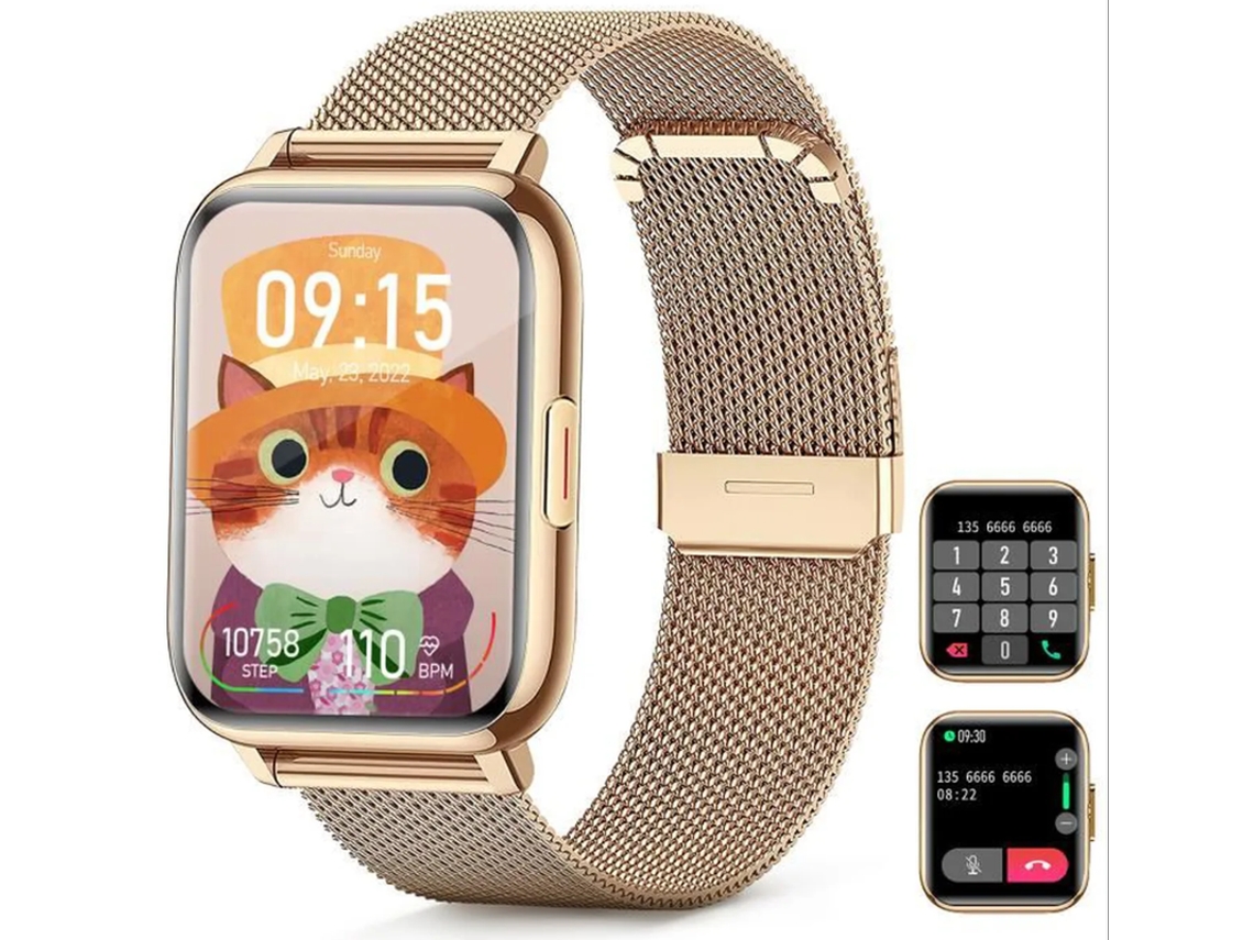 Smartwatch YIZHOOD Te118 Ouro