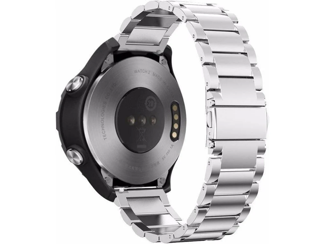 Bracelete Aço Stainless Lux + Ferramenta PHONECARE Huawei Watch 3 Elite Cinzento
