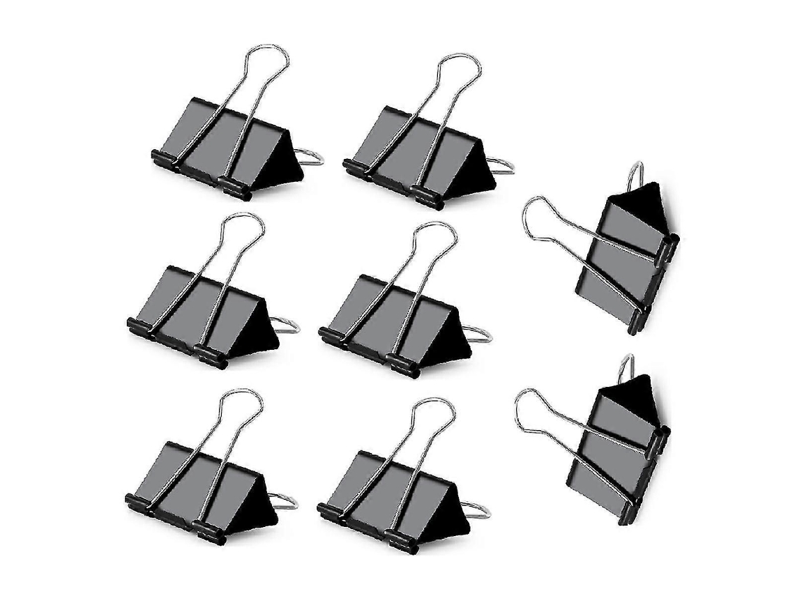 Pasta De Arquivo Extra Grande Reforçada E Clipe Para Prancheta De Desenho, 2,4 Polegadas (aproximadamente 6,1 Cm), 8
