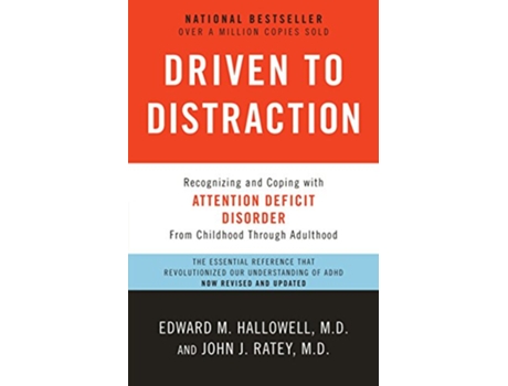 Livro Driven to Distraction de Edward M Hallowell Md e John J Ratey Md (Inglês)