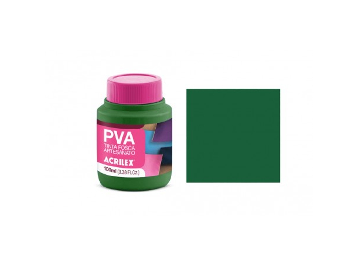 Pva Tinta Fosca 100ml Verde Musgo 03210513 Acrilex