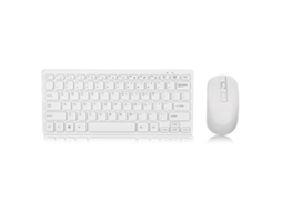 Mini Notebook E Kit De Mouse Sem Fio 2,4g (notebook + Mouse - Branco)