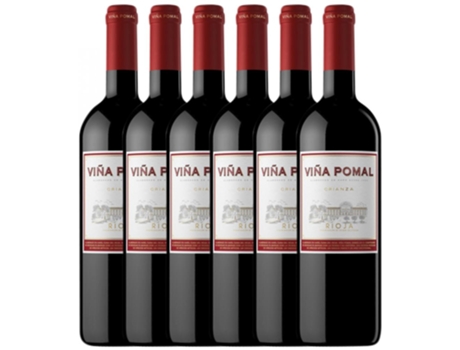 Vinho BODEGAS BILBAÍNAS Bodegas Bilbaínas Viña Pomal Tempranillo Rioja Crianza (0.75 L - 6 unidades)