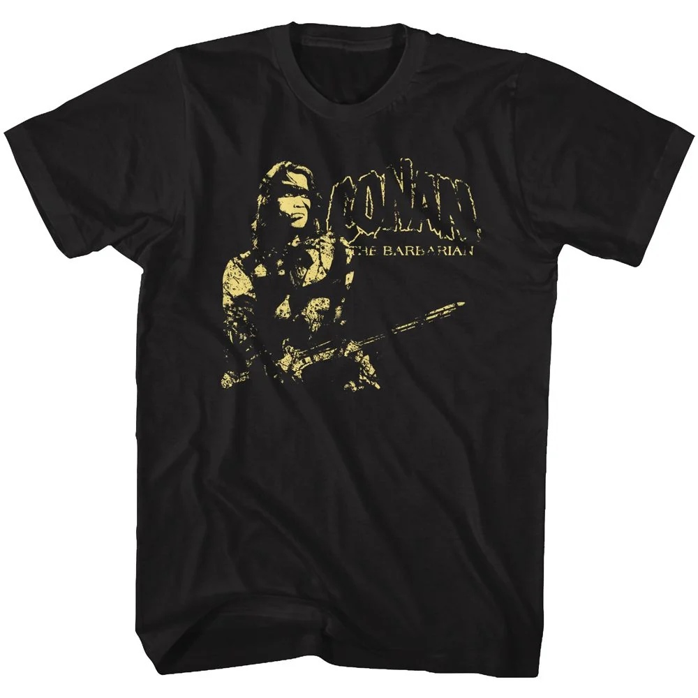 Rockinstone Conan The Man Black Adult T-shirt Size:s