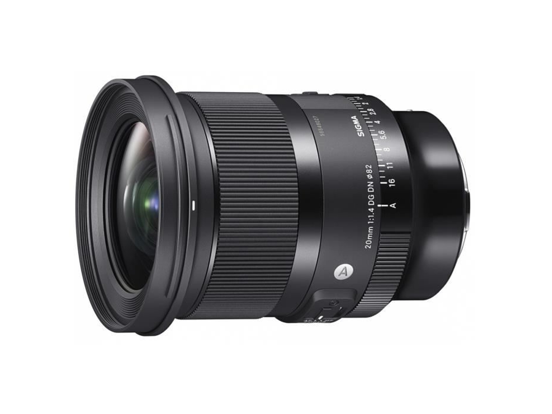 Lente Grande Angular Sigma 20mm F/1.4 DG DN Art para Sony FE
