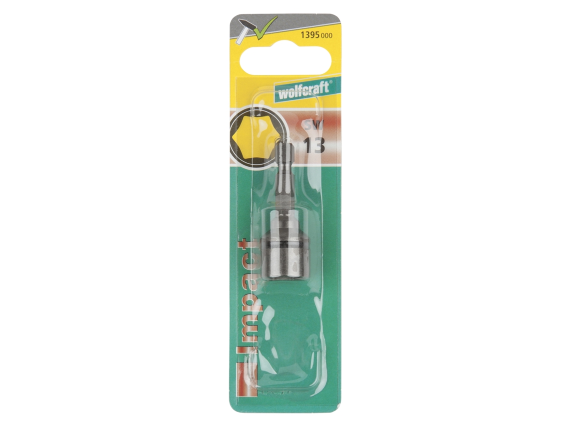 1395000 1 Llave De Vaso Impact, Crmo, Sw 13 Wolfcraft