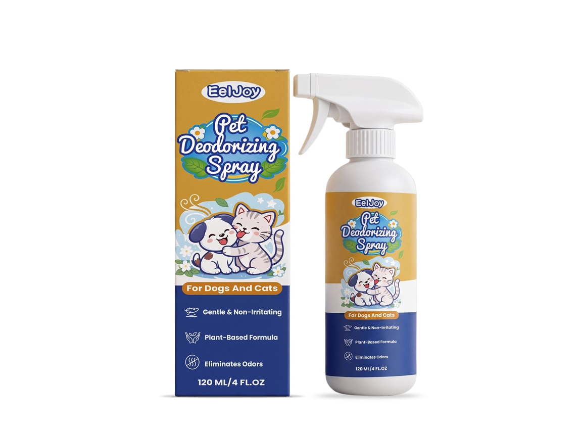 Spray Desodorante Eeljoy para Pets Ambiente Interior Fragrância Fresca Suave LAXISCREED