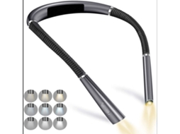 Luz de Leitura Pescoço, Carregamento Usb BRILVIBERA