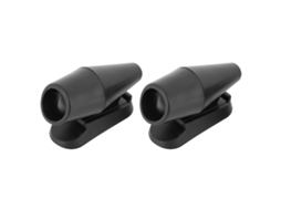 Primerox 2 Unidades de Repelente Ultrassônico Animal, para Carro, Alerta Cervo e Cobra, Sem Bateria, Wind Power