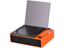 Leitor de Cd Portátil, Áudio Bluetooth, Saída Óptica, Álbum Digital para Audiófilos SFUSHOS