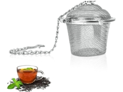 Infusor De Chá Em Aço Inoxidável, Para Chá A Granel E Saquinhos De Especiarias, Com Corrente E Fecho(m) 5** 3, 5cm