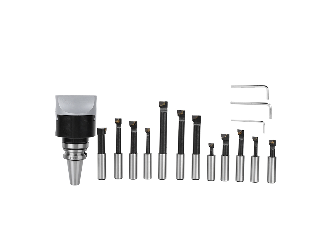 Kit De Fresas Cnc De Alta Dureza 40cr Com Caixa De Armazenamento Laxiscreed F1