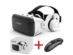 Óculos de Realidade Virtual Novo Vr Shinecon Pro, Óculos de Realidade Virtual 3D, Headset de Papelão, Óculos Virtuais para Smartphones iOS e Android