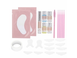 Kit De Elevacao De Cilios Semi Permanente Profissional Para Alongamento E Curvatura De Cilios Femininos