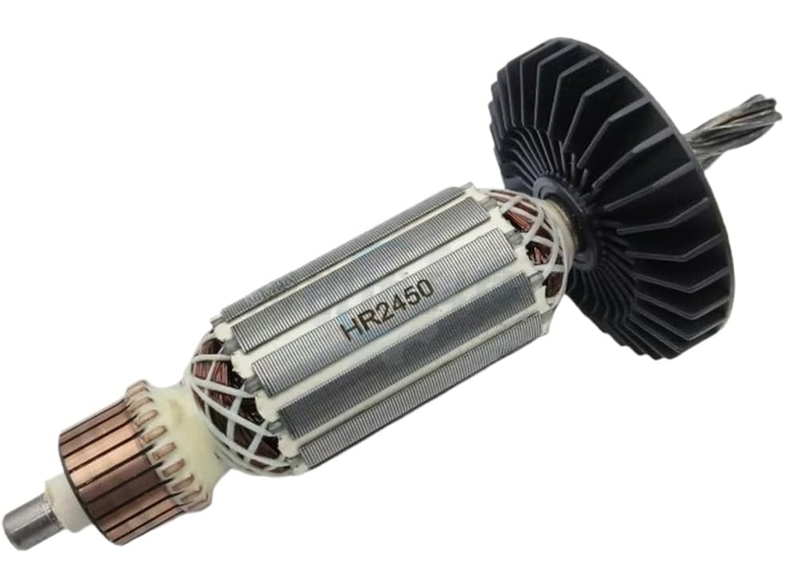 Conjunto De Rotor E Armadura Para Martelo Elétrico Com Rolamentos,