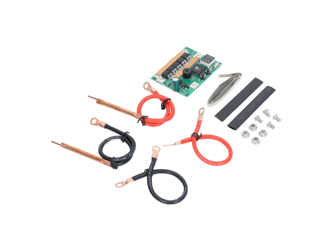 Laxiscreed Spot Welder Kit Com Visor Digital, 20 Níveis, Ideal Para Baterias 18650, 7-14v, 100-300a
