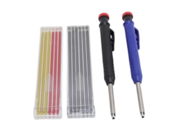 Conjunto De Lápices Mecânicos De Carpinteiro Com Reposições Para Carpintaria, Escrita, Desenho, Esboços E Criação De Modelos.