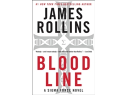 Livro Bloodline de James Rollins (Inglês)