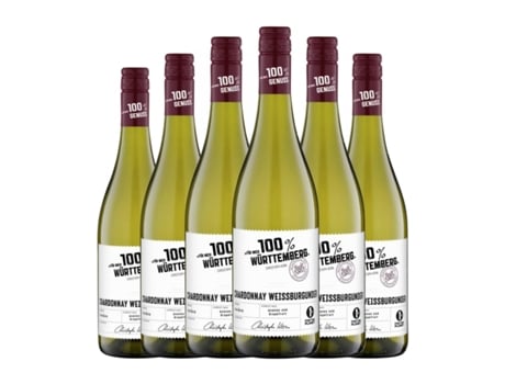 Vinho branco CHARDONNAY WEISSBURGUNDER Chardonnay Weissburgunder Baden (0.75 L - 6 Unidades)