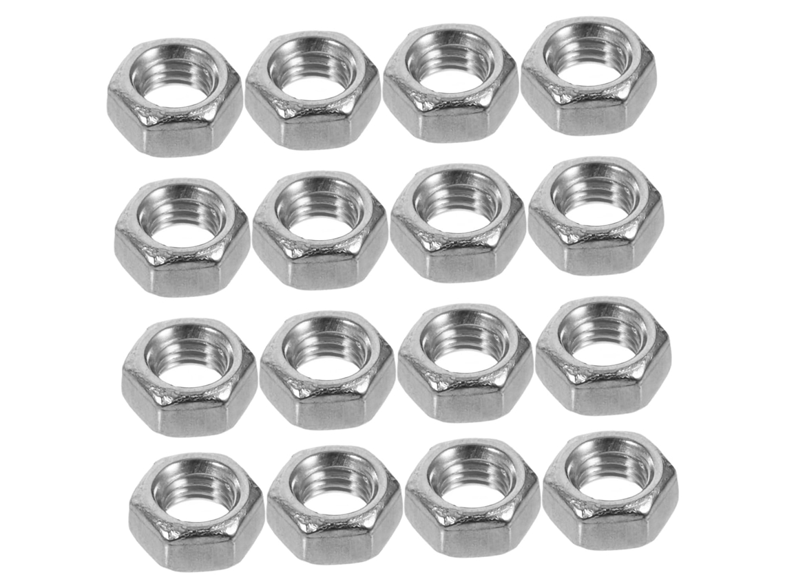 Conjunto De 180 Porcas Sextavadas Aço Inoxidável Zerodeko Para