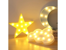 Quarto Sala De Estar Decoração Festa 3 Cores Luminárias Parede