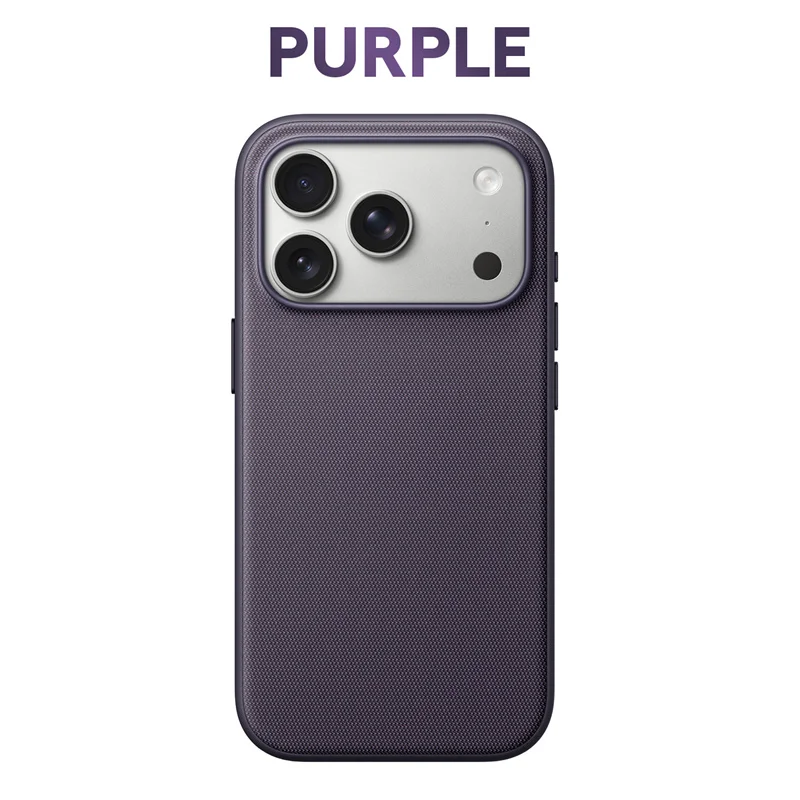 Capa Para Celular (roxa, Iphone 17 Pro), Compatível Com Carregamento Magnético.