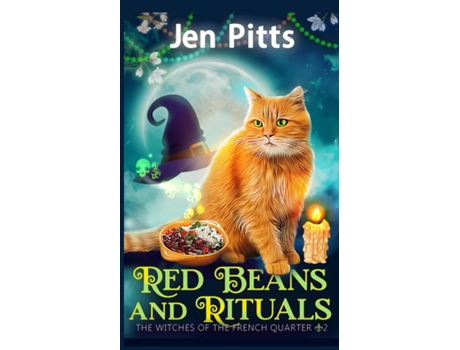 Livro Red Beans and Rituals The Witches of the French Quarter Mystery de Jen Pitts (Inglês)