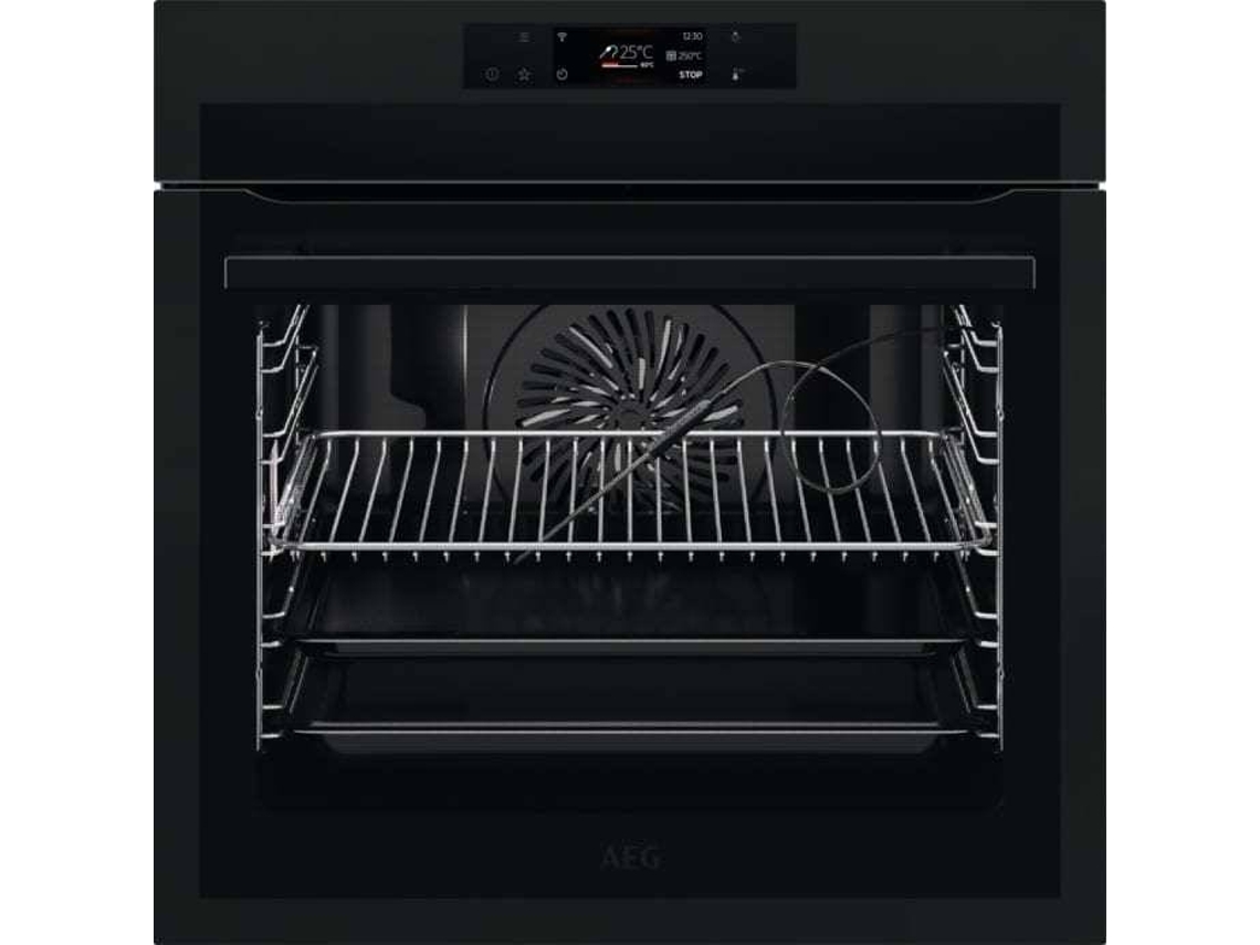 Forno AEG BPE748380T (71 L - 57 cm - Pirolítico - Preto Mate)