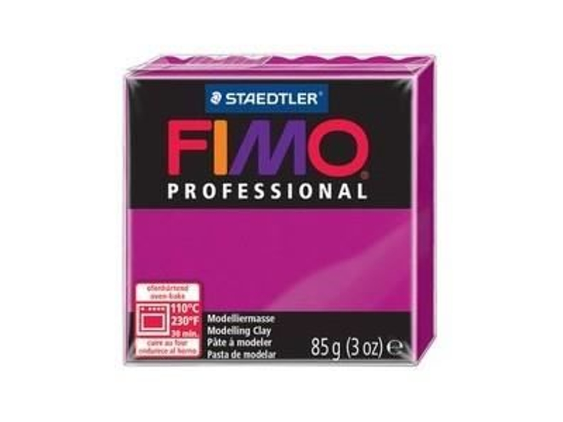 Massinha De Modelar Fimo Professional Violeta 85 G Endurece No Forno Modelos Finos E Precisos