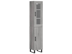Highboard, Highboards Vidaxl Cinzeto Madeira Processada (n/a)