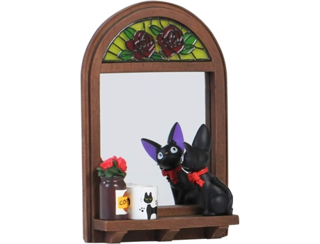 Figura Espelho De Mesa De Peitoril De Janela Jiji Kikis Delivery Service 21 Cm Benelic