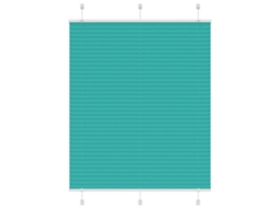 Vidaxl Gasolina Verde Plissada Cega 110x150 Cm Largura Tecido 109,4cm
