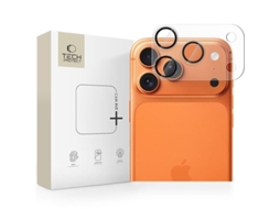 Capa Tech-protect Camfull Fit Para Iphone 17 Pro Max Com Proteção Transparente Fosca.