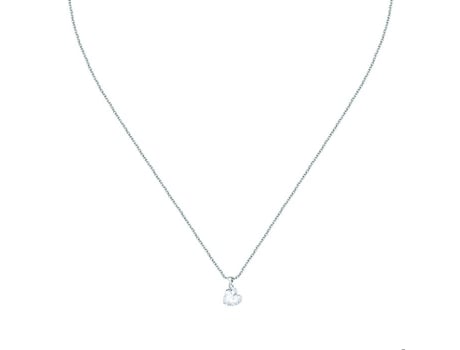 Colar Em Prata 925/1000 E Zircão Lps10awv31 La Petite Story