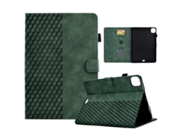 Capa de couro com relevo de diamante Webake para iPad Pro 11 (2024)