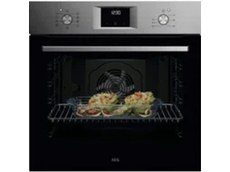 Forno Multifunções AEG OU5AB20SM (72 L - Hidrolítico - Preto e Inox)