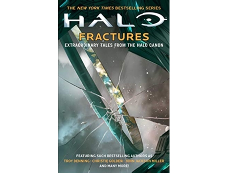 Livro Halo Fractures de Troy Denning (Inglês)