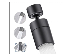 Aerador de Grifo Giratório 360°, 2 Modos, Economia de Água, Filtro Anti Goteo para Cozinha e Banheiro S/MARCA