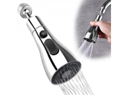 Reemplazo da Boquilla do Grifo de Cozinha com Rotação de 360 Graus, 3 Modos de Fluxo, Adaptador Universal, Material Abs