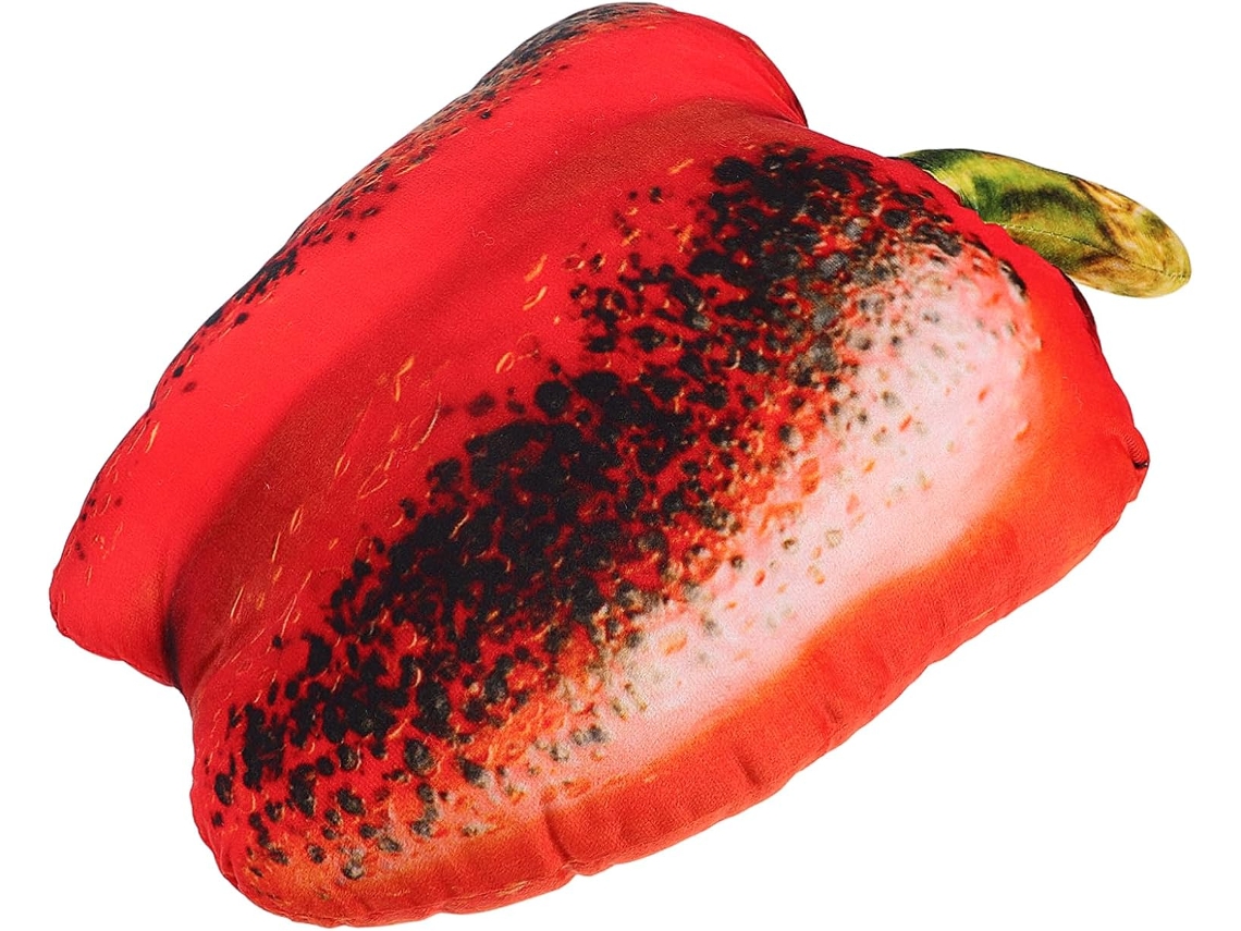 Almofada De Pelúcia, Realista, Comida, Simulada, Design, Pimenta