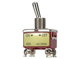 Laxiscreed Interruptor De Rocker De 4 Pins, 2 Posições, Funciona Com Temporizador