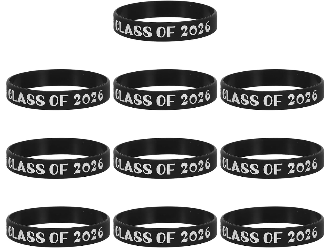 Holibanna Conjunto De 10 Pulseiras De Silicone Para Formato Pulseiras Temáticas Festa Unissex Ajustáveis Confortáveis E