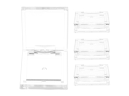 Conjunto de 4 Peças com Compartimentos Vazios para Sombras, Bandejas Quadradas, Pequenos Recipientes CHABERLU