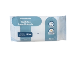 Toalhitas Incontinência CONTINENTE emb. 60 un